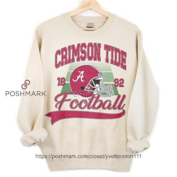 Tops - Crimson Tide Retro University 1892 Collection Sweatshirt